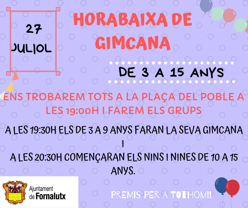 Horabaixa de gimcana
