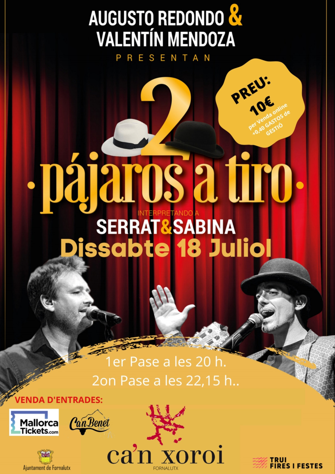 2 pájaros a tiro
