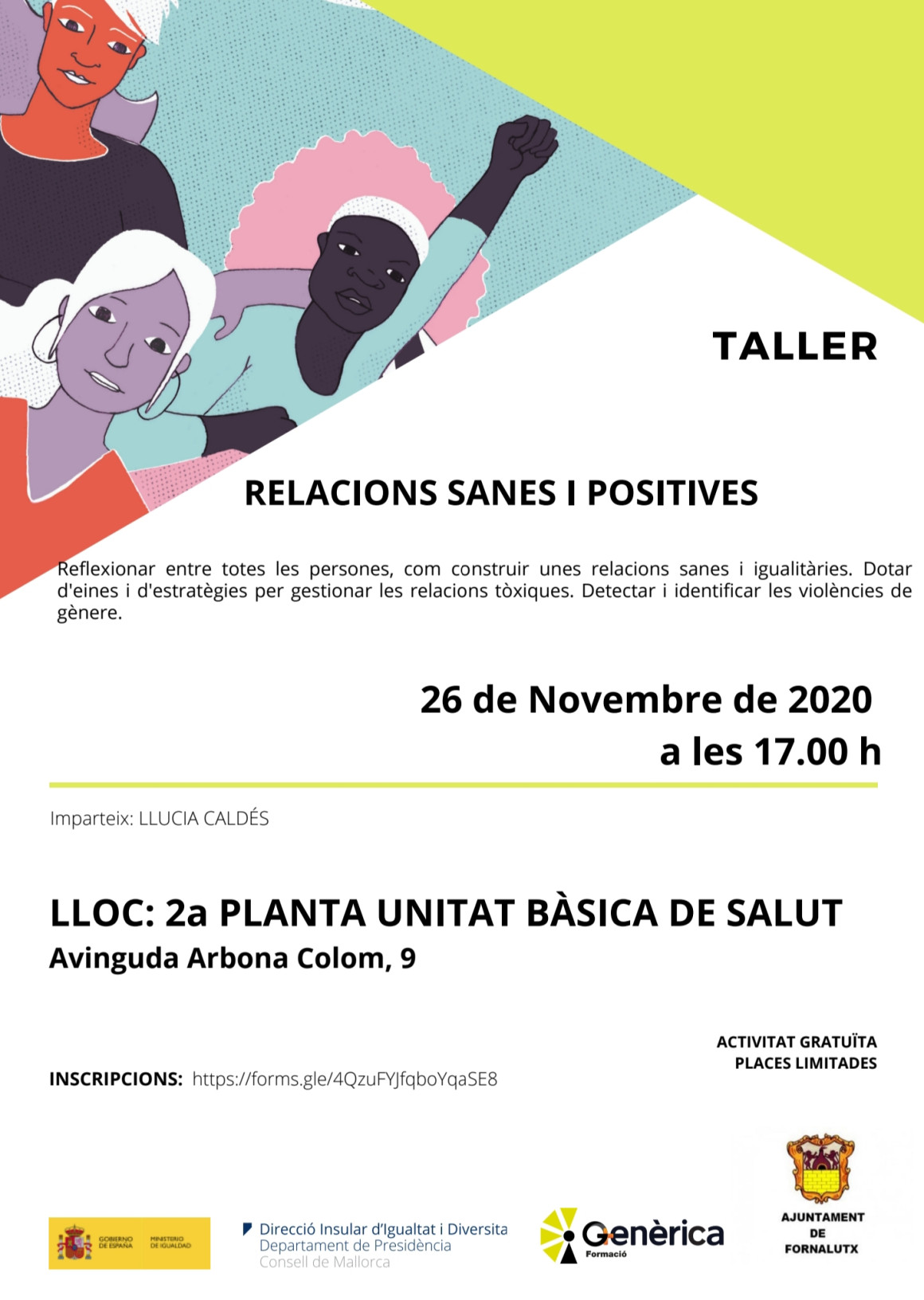 Taller "Relacions sanes i positives"