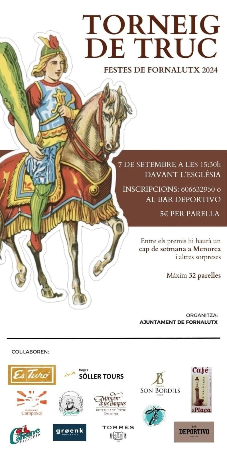 II Torneig de Truc “Festes de Fornalutx” 