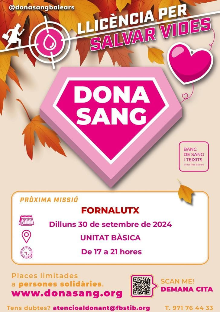 Donants de sang a Fornalutx